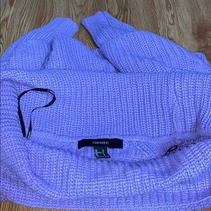 Off the shoulder sweater